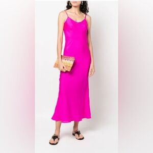 Sideffects Hot Pink Slip Dress | New without Tags